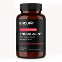 ENDUR- ACIN Niacyna, Heart Health & Healthy Cholesterol Balance Supplement, Rozszerzone wydanie dla optymalnej absorpcji, Gluten Free, 500mg (200 tabletek)