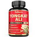 Satoomi 9in1 Tongkat Ali Root Extract - Ashwagandha, Tribulus Terrestris - 90 Kapsułek na 3 miesiące - Support Strength, Energy & Healthy Immune