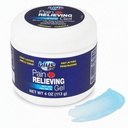 Blue Goo Pain Relieving Gel - Ulga dla pleców, szyi, mięśni i bóle stawów, Szybkie chłodzenie i łagodzenie ulgi z 100% czystego oleju Emu, 4 oz (1 opakowanie)