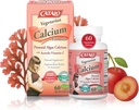 CATALO Wegetarian Wapń Formuła, Plant- oparte na Red Algae Wapń z naturalną witaminą C, Łatwy do trawienia, Mineral- bogaty w codzienną odżywkę, Idealny do ciąży i laktacji - 90 Tabletki
