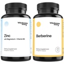 3- in-1 Cynk Pikolinian Magnezu Glicynian Suplementy z witaminą B6 + Berberine 1500mg HCl Suplement Amendant 124; Reproductive & Fertility Health, Hormon Balance, Immune Support Support 124; 30 Day Supply