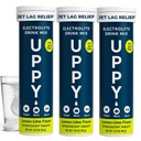 Uppy! Lemon-Lime Electrolyte Hydration Tablets - 30 Count (3x10) - Disolves in Water for Rapid Rehydration - For Travel, Sports & Festival - Portable Electrolyte Wellness Drink