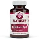 D MANNOSE z ekstraktem żurawinowym i witaminą C - Trakt moczowy UT Cleanse & Bladder Health - Chroni przed promieniowaniem UTI - Natural Healthy Flush & Detox Impurities