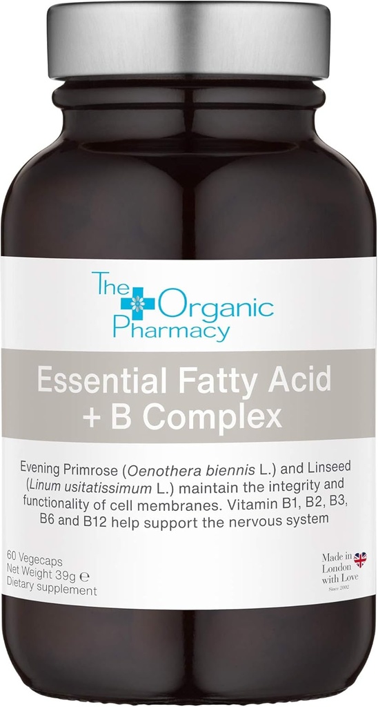 Apteka organiczna - podstawowe tłuste kwasy + B Complex. kapsułki