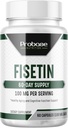 Probase Nutrition Fisetin Senolitic Supplement 100mg High Potency 60- Day Supply for Cellular Health