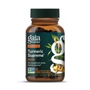 Gaia Herbs, Turmeric Supreme Pain, Herbal Pain Supplement z kurkumami, Vegan Liquid Kapsułki, 60 Count