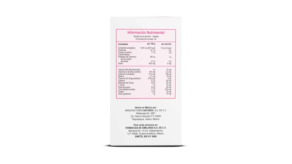 Przeciwutleniacze i suplement aminokwasów do włosów i paznokci porównać do Gelasimi 30 tablet- Antioksydantes y Aminoácidos Suplemento para Cabello y uñas compare to GELASIM 30TAB CISTE