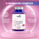 4- IN-1 URI POWER COMPLEX 1350mg - 60 dni - D Mannose, Żurawinka, Hibiscus, i Dandelion Herb - naturalnie Oczyść Bledder i Trakt moczowy - Specjalistyczne podejście dla UTI Unikanie Pack 2