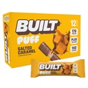 Built Bar, Puff Protein Bars, Salted Caramel Puff, 17 g Protein Snacks, On- The- Bary, Tylko 140 Calories, 6g Sugar, Collagen, Gluten Free, 12 Count