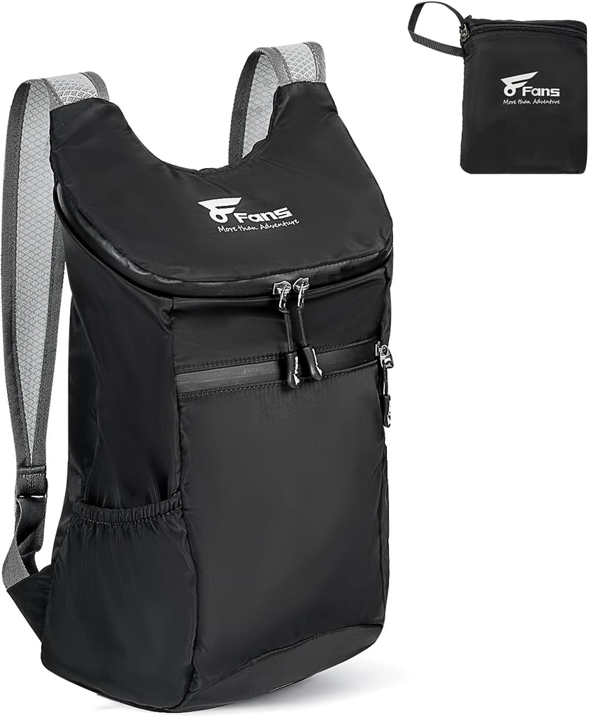 8 Wentylatory 12L / 20L Plecak dla pieszych, Waterproof Packable Travel Daypack - Lekki Back Pack Outdoor Składany plecak (12L)