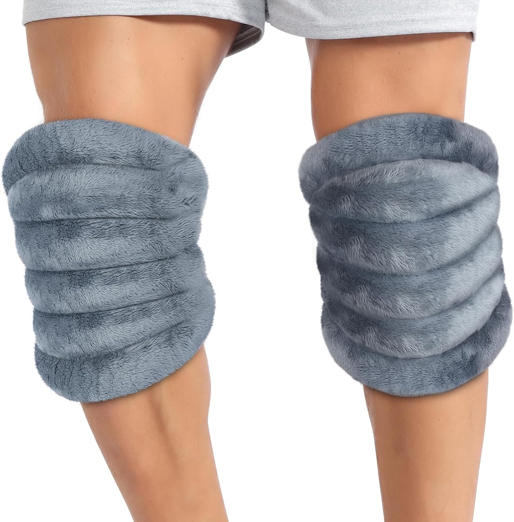 Kuchenka mikrofalowa Atsuwell Pad Ogrzewanie Knees, Microwavable Ogrzewanie Kolanka owinięte na łokieć, Kraby, Mięśnie, Joint, Ogrzewanie kolanowe Pad Microwavable ciepła kompresja, 2 opakowania