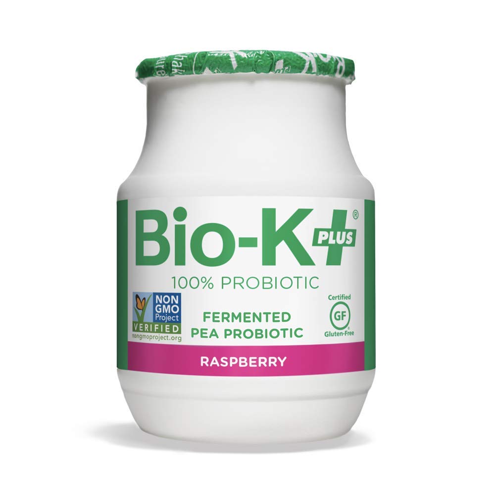 Bio- K Plus Organic Malina fermentowana Pea Probiotic 6 Pack, 3.5 Fz