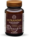 Rawleigh Ultrapome: 30 Kapsułki wegetariańskie, Pomegranaty + Żywe Kultury / Mikrobiomy, Ellagitanniny, Urolithina Suplement A, Kompleks Zdrowia komórkowego dla Mitochondrialnego Zdrowia, Mitofobia, Wsparcie energetyczne