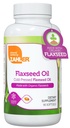 Zahler Organic Flaxseed Oil - 1000mg Softgels - Organic Omega 3 ALA Supplement - Kosher Non-GMO Gluten Free Vegetarian- Friendly Flaxseed (90 Count)
