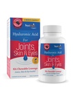 Hialogic Hyaluronic Acid Chewables 60 Count - Great Tasting Berry Flavored (120mg na 2 Tabletki) - Defy Starzenie naturalnie - Sugar Free HA Suplement do pielęgnacji skóry i oczu