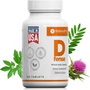 Detox Cleanse, Gut & Liver Cleanser, Herbal Dietetyczny Suplement, Mleko Thistle, Goldenseal, Senna, Wapń i magnez, Probiotyki, Multivitamin & Multimineral, 120 Tabletki