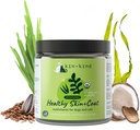 kin + rodzaj Organic Multivitamin dla psów i kotów - Suplement dla zwierząt domowych zdrowej skóry i płaszcz - Bezpieczny, Natural Formula z Wheatgrass, Kelp, Seaweed i kokosowy - Made in USA - 4 oz (Medium)