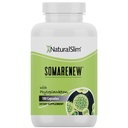 Somarenew Metabolizm Booster, Gut Cleanse, Wsparcie energetyczne i pełne ciało Cleanse Suplement z fitoplanktonu morskiego (Omega 3) & Black Fulvic Acid Superfood - 180 Kapsułki roślinne