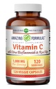Niesamowite witaminy C (kwas askorbinowy) 1000 Mg z Rose HIPS & Citrus Bioflavonoids 124; Veggie kapsułki suplement suplement 124; Non-GMO Bio 124; Gluten wolny 124; Made in USA (120 Count)