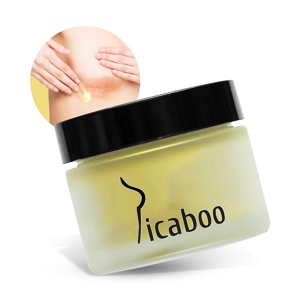 Pod piersi i Cleavage Rash Cream, Breast Chafing, Itch Relief, Chafing Relief, Made with Matcha Green Tea and Pure Esential Oils, 1 oz.