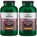 Swanson Glukozamina Siarczan 2Kcl 500 mg 400 Czapki (2 opakowania)