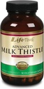 LiFETIME Milk Thistle Miesza oczyszczoną wątrobę Formuła 124; Z Dandelion Root i Turmeric (90 CT)