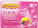 Emergen- C 1000mg Witamina C Proszek do codziennego immunologicznego wsparcia Kofeina Bezpłatne suplementy witaminy C z cynku i manganu, Witaminy B i elektrolitów, Super Pomarańczowy Flavor - 30 Hrabia