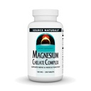 Źródło Naturals Magnezu Chelate - Obsługa Nerve & Muscle Function - 250 tabletek