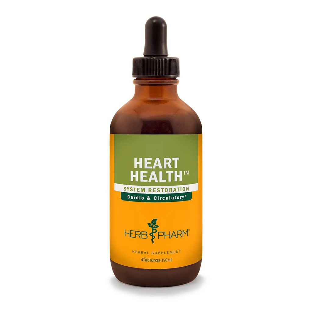 Herb Pharm Heart Health Liquid Herbal Formuła z Hawthorn do wspomagania układu sercowo- naczyniowego - 4 unce