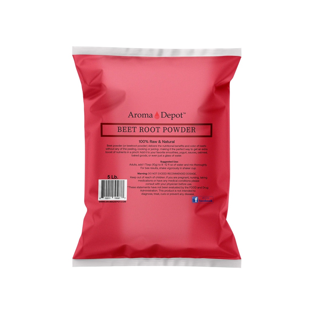 Burakowy proszek korzenny 5 lb. by Aroma Depot Raw & Non-GMO I Vegan & Gluten Free I Nitric Oxide Booster I Boost Stamina and Increases Energy I Immune System Booster I 100% Natural