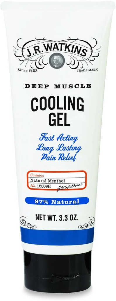 J.R. Watkins Deep Muscle Cooling Gel, Domyślnie, 3.3 Ounce