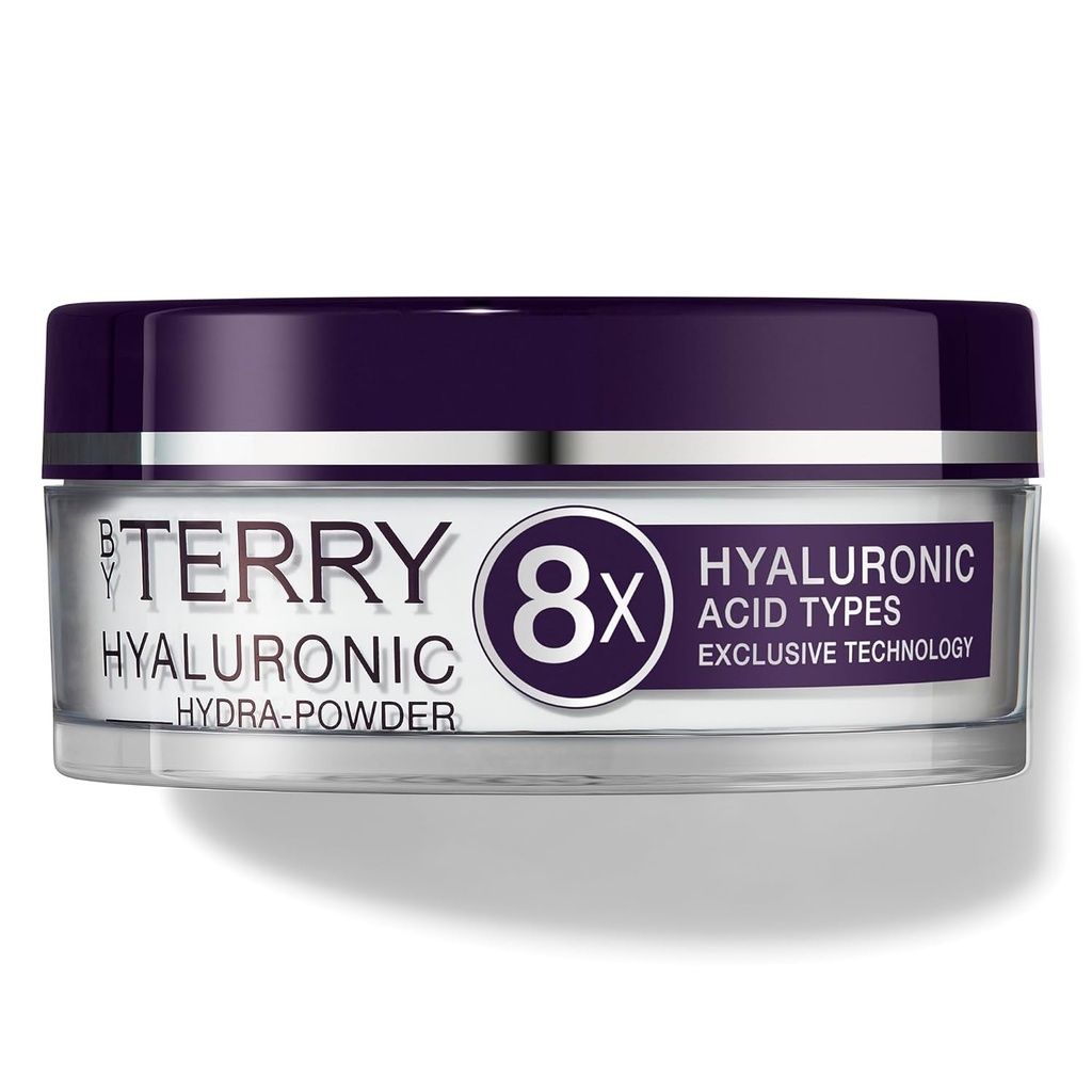 Przez Terry Hyaluronic Hydraulic Powder Building 124; Bezbarwny, luźne ustawianie twarzy proszek Infused z kwasem hialuronowym 124; 10g (0.35oz)