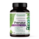 Emerald Labs Prenatal 1- Daily Multi - Prenatal Multivitamine with Methylled Folate, Żelazko, Whole- Food Blend & More - Soy- Free, Gluten- Free - 30 Kapsułki roślinne