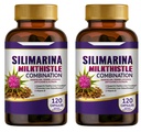 Silimarina Milk Thistle Combination, 2 opakowania, 240caps.