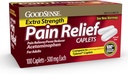 GoodSense Dodatkowa ulga bólowa - Acetaminofen Caplets 500 mg - Ból głowy, Mięśnie Ache, Zapalenie stawów Relief, 100 Count