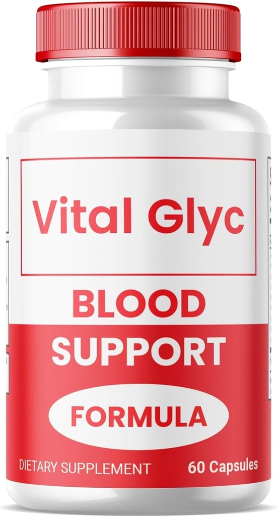 (1 opakowanie) Kapsułki Vital Glyc - Oficjalna Formuła Wspomagania Krwinka, Oczyszczarka Vital Glyc Vessel, Vital Glyc Glyco Optimizer Pills, Wspiera ogólne zdrowie & Wellness, Proszek Vital Glyc (60 kapsułek)