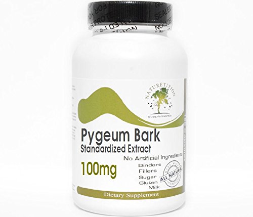 Pygeum Bark Standaryzowany ekstrakt 100mg 12% Phytosteroli ~ 100 Kapsułki - Brak dodatków ~ Suplementy naturetywne