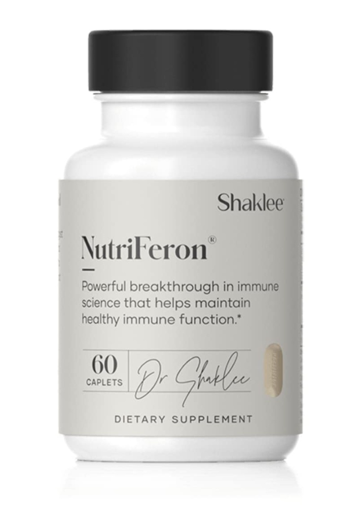 Shaklee - Nutrive Feron ® Immune- Botaniczny mieszanka wzmacniająca - opracowany przez Renoved Immunologist - Promotes Healthy Immunology Function with Intervention - Wzmacnianie składników - Zawiera cynku - 60 Kapsułki