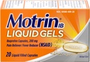 Motrin IB 200mg Liquid Gels - 20 ct, Pack of 3