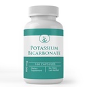 Pure Original Ingredients Potasu Bikarbonian, (100 Kapsułek) Zawsze Czysty, Brak dodatków lub wypełniaczy, Laboratorium zweryfikowane