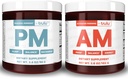 APM Nutrition: Aktywowany Morning (AM) + Spokojny Północ (PM) Paliwo Twój dzień z energią utrzymującą i cieszyć się Resteful Nights - Kompleksowy program na rzecz energii, nastrojów, wsparcia snu i Gut Health