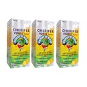 3 CHERIFER Syrop fortowy w / Tauryna i podwójny Chlorella Czynnik wzrostu + Cynk 120ml
