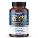 5- HTP + GABA z L- Theanine + L- Tyrozyna - Mood & Focus, Memory & Energy, Resteful Sleep Support - USA Made & Tested (150-dniowe dostawy (Pack of 1))