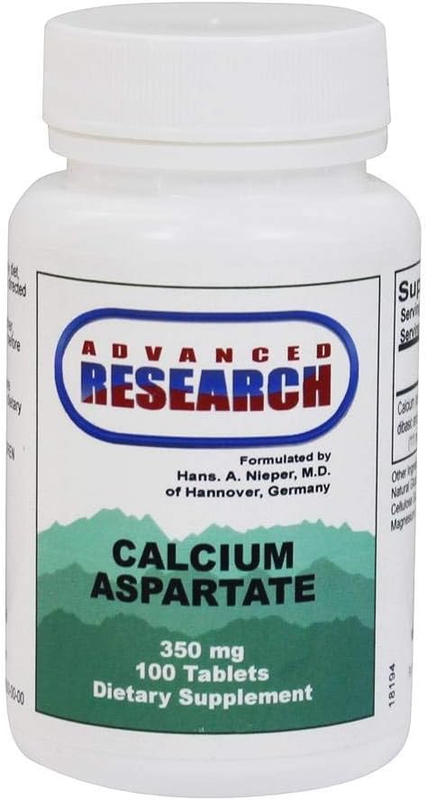 NCI Dr. Hans Nieper Wapnia Aspparate Tablets, 350 Mg, 100 Count