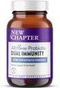 Nowy rozdział All- Flora ™ Podwójny Immunitet, Składniki Clinical- Siła - Wysoko skoncentrowane Probiotyki do aktywnego wsparcia immunologicznego & Gut Health + Immune- Boosting Fermentowane Postbiotyki, 30 zw