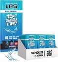 LPS Liquid Collagen & Serwatka suplement protein - Napoje niezawierające GMO, Bezcukrowe - Promotes Healthy Skin & Hair for Men & Women, Neutral, Single Serve (50 pakietów)