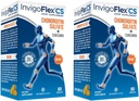 INVIGOFLEX Chondroitin siarczan z kurkuminą turmerową Non GMO dla Knee, Hand, Back & Hip Premium Joint Supplement CS - 2 opakowania
