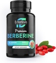 Suplement berberyński - Natural Plant- Based with Ceylon Cynamon, Turmeric, Piperine, Witaminy B6, C, D - Vegan- Friendly - 60 Vegetable Caps, 900mg.