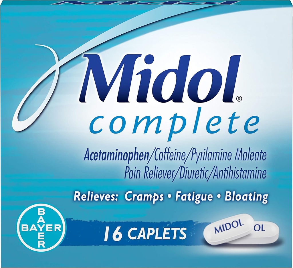 Midol Kompletne kapsułki - 16 kapsułek, opakowanie po 3