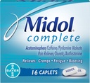 Midol Kompletne kapsułki - 16 kapsułek, opakowanie po 3